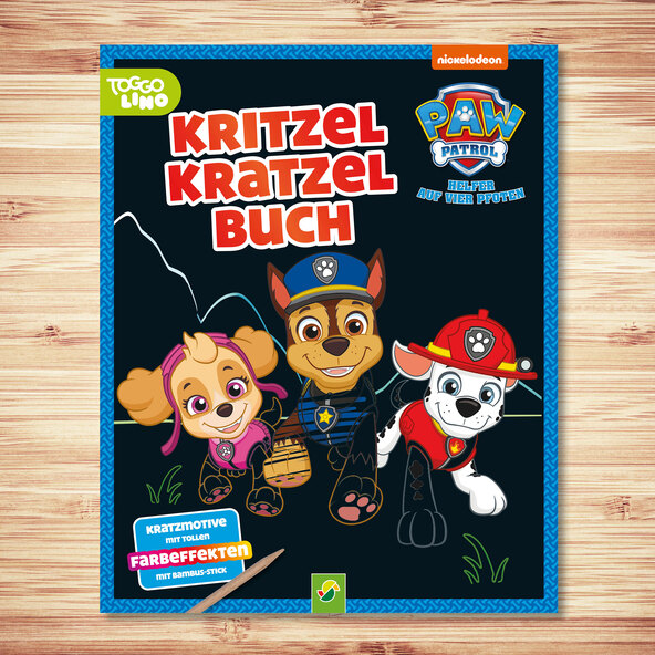 Βιβλίο Σκριμπλών PAW Patrol