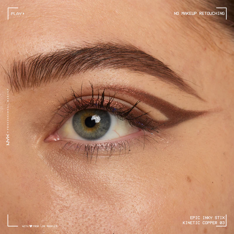 Oční linky NYX Professional Makeup Epic Inky Stix s bílou barvou