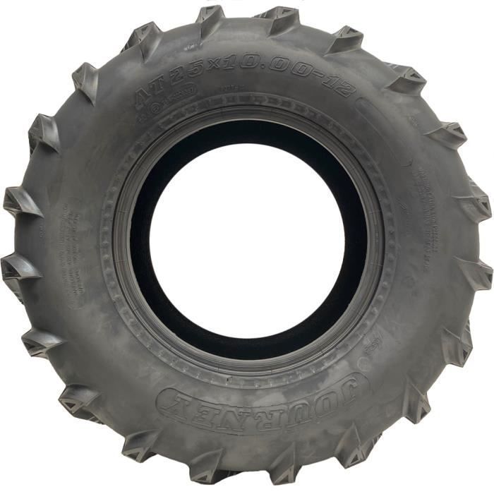 ATV Quad Tires - Wanda - P377 - 25x10.00-12 - 6PLY - Road-Marked Legal 50J