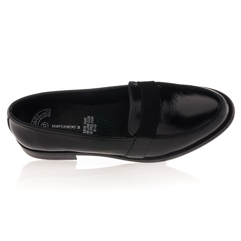 Mocassins / chaussures bateau Femme Noir