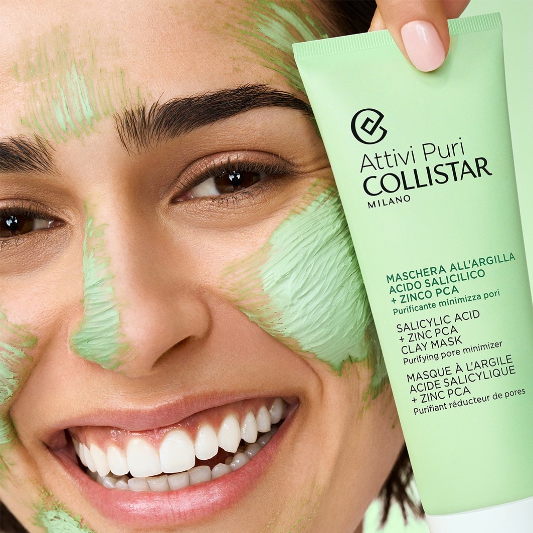 Collistar čistilna maska s salicilno kislino in cinkovo PCA glino – 75 ml