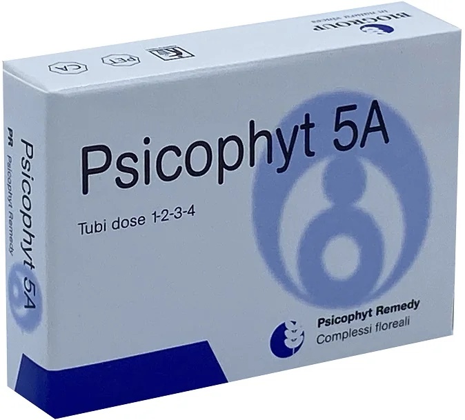 BIOGROUP Psicophyt-Heilmittel 5 bis 4 Röhrchen mit Kügelchen