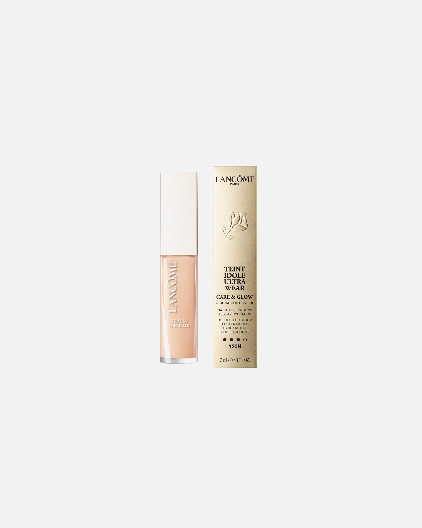Lancôme korektors Teint Idole Ultra Wear Care & Glow seruma korektors - 13 ml