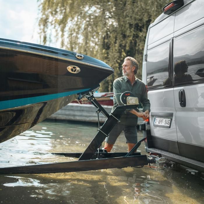 Enganche giratorio Veloswing para portabicicletas