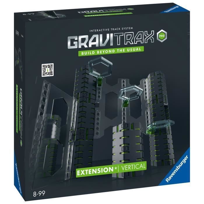GraviTrax PRO Set d'extension Vertical, 33 pièces, Circuit de billes, Dès 8 ans, 22427, Ravensburger