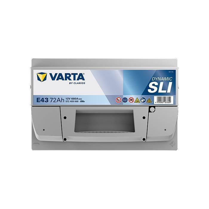 Batería de arranque Varta Blue Dynamic LB3 E43 de 12 V y 72 Ah / 680 A
