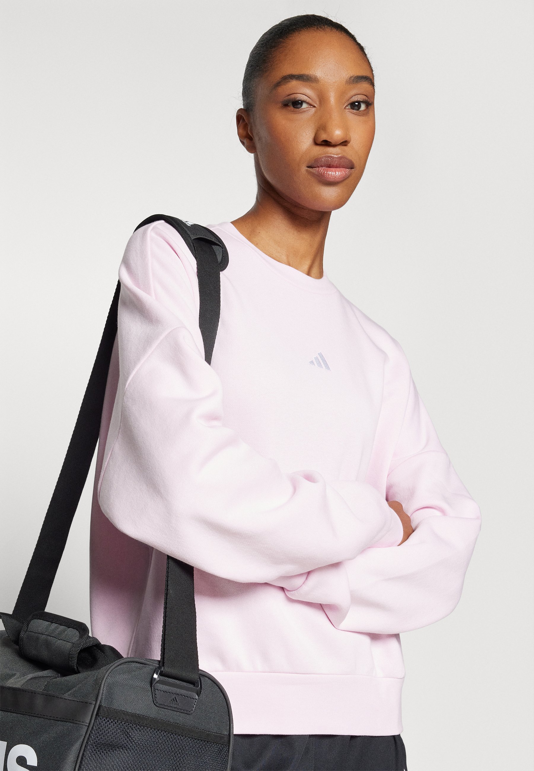 adidas Sportswear Sweatshirt - transparant roze/wit