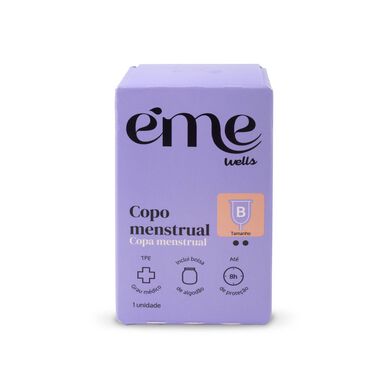 Éme Wells Kuukautiskuppi Koko B Éme Kuukautiskuppi Jopa 8 tuntia suojaa 1 kpl 1 kpl