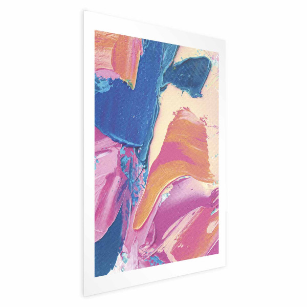 Plakat Kolorowa Ekspresja 21x30 cm