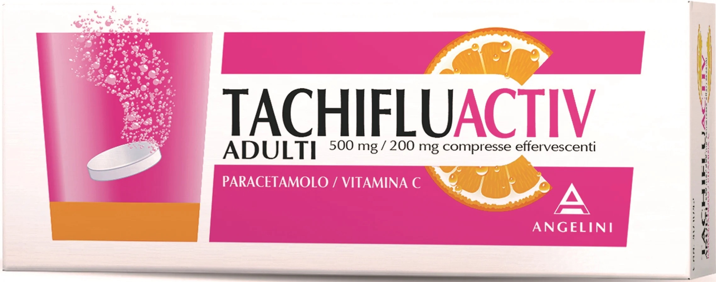TACHIPIRINA TachifluActiv Adultos 500+200 mg 12 comprimidos efervescentes