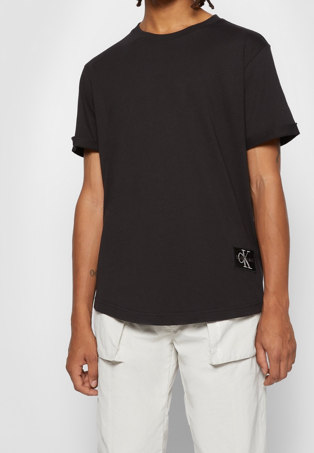 Calvin Klein Jeans T-shirt met print - zwart
