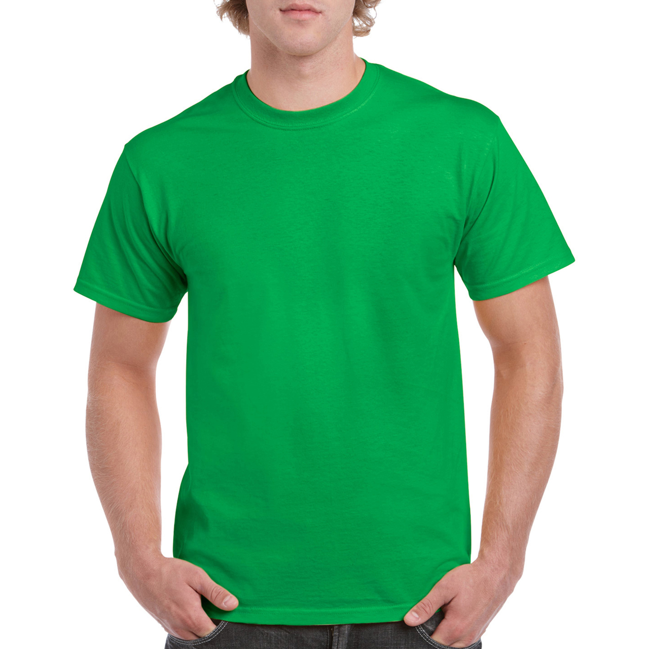  Camiseta Básica De Manga Corta Gildan sunki medvilnė 100 % Algodón Gordo
