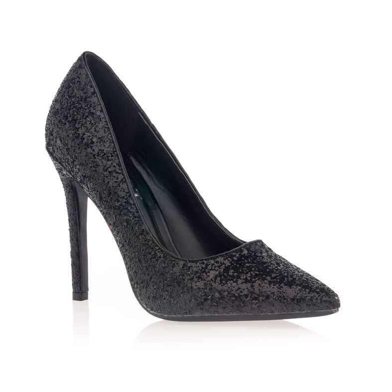 Zapatos de tacón negros para mujer
