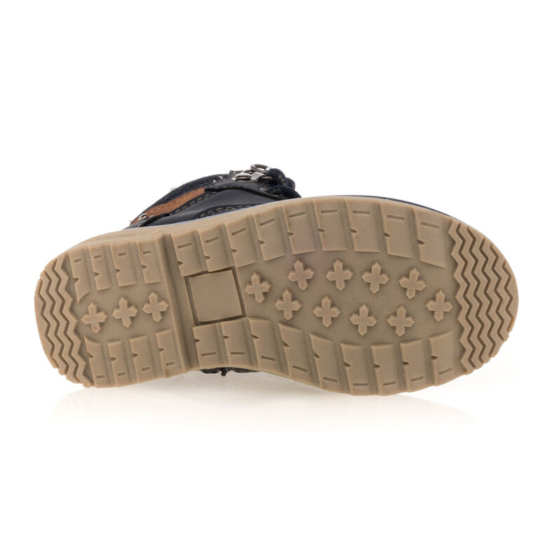 Chłopięce niebieskie buty/kozaki