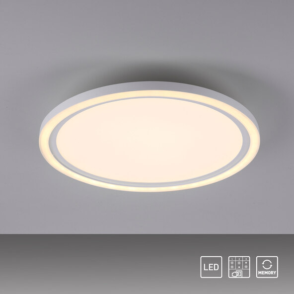 LED-taklampe Bedding, Ø 40 cm