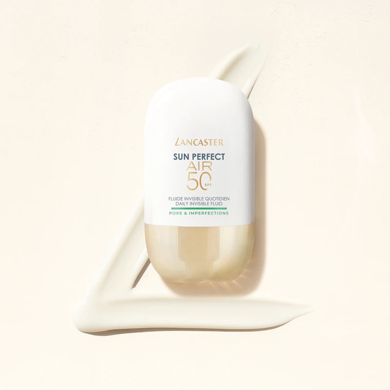 Lancaster Sun Perfect Air 50 Pore & Imperfections ultra lahka zaščitna tekočina za mastno in problematično kožo