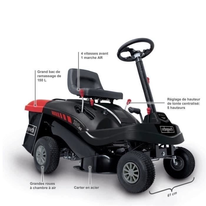 Cortador de grama autopropelido – Térmico – MR196-61 – 61cm – 196cc – Scheppach