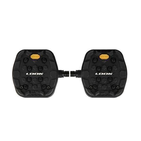 Pédales vélo tout chemin - LOOK - TRAIL GRIP N - Antidérapantes - Grip VIBRAM - Noir