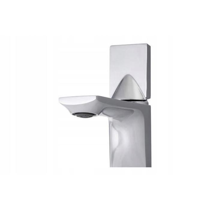 SILLA Messing-Waschtischarmatur – Wassersparende Armatur – Chrom-Finish – BR2192