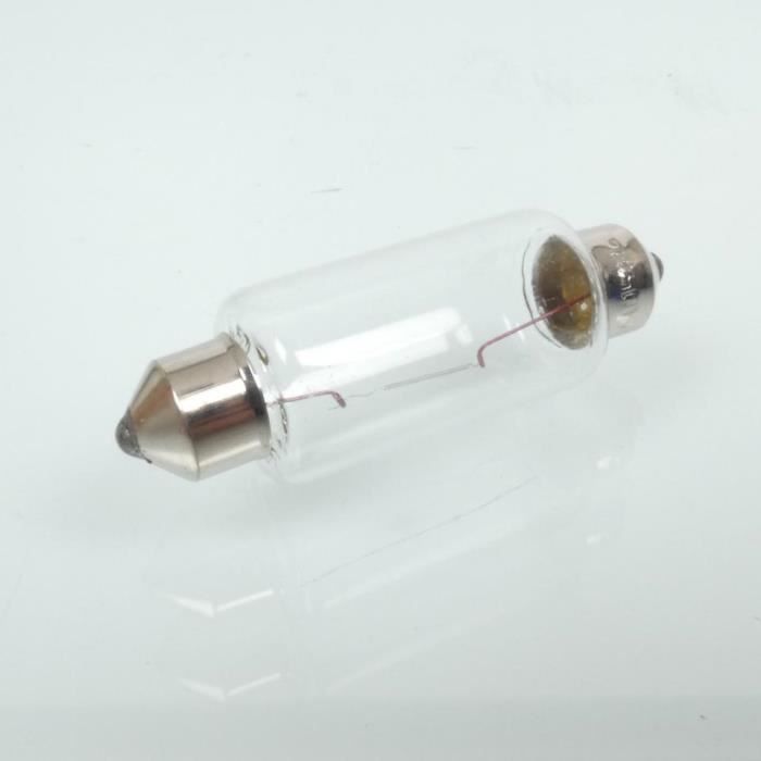 Bombilla tipo festón SV8.5 RMS 6V 15W 15x41mm para motocicleta, ciclomotor, coche, unidad 400115, nueva