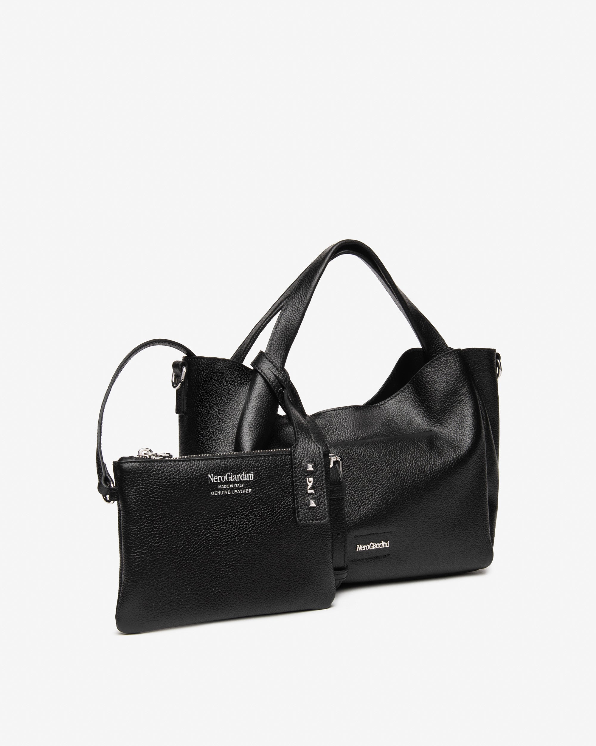  Hobo-Tasche aus Leder für Damen