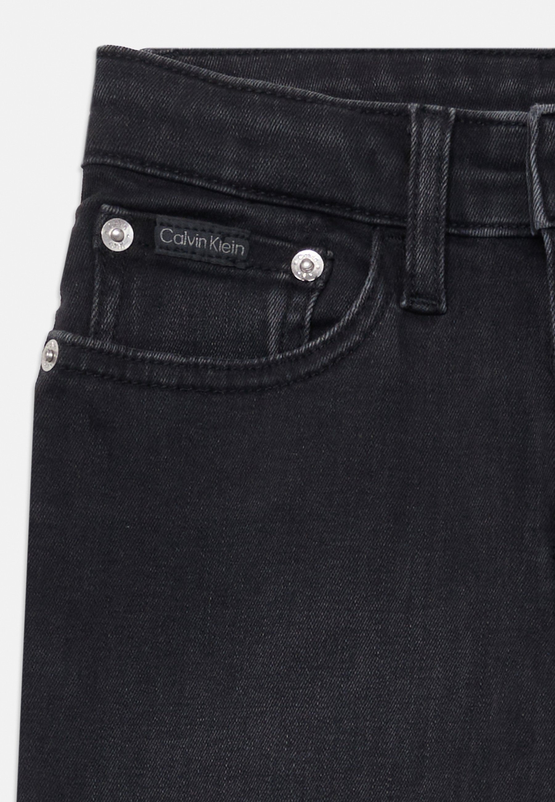 Calvin Klein Jeans COMFORT - Slim fit farmernadrág - fekete
