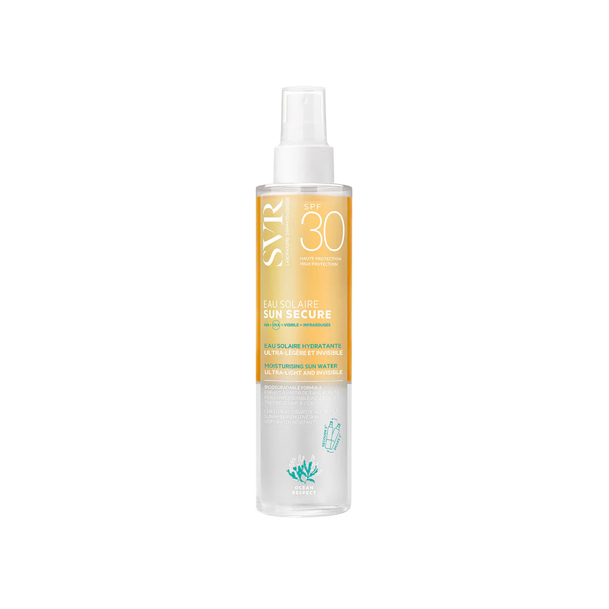 Sun Secure Eau Solaire SPF30 - Spray solare corpo alta prot.