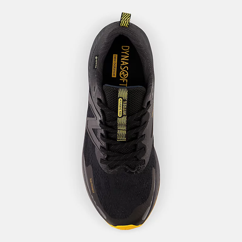 Buty DYNASOFT NITREL v5 GTX dla meżczyzn – czarne z wyrazistą morelą