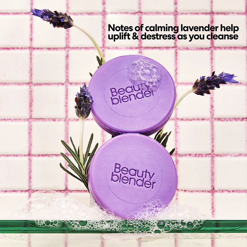 beautyblender® Tool Scrub Lavendelseife zur Reinigung von Make-up-Pinseln und -Schwämmen