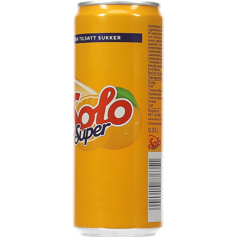 Solo Solo Super 0,33 l blik