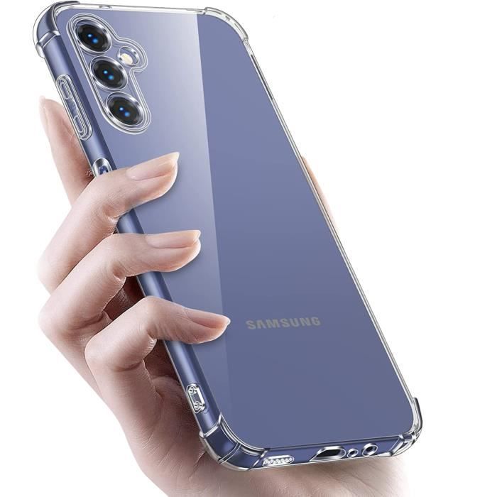 Funda para Samsung Galaxy A14 - Resistente a golpes, protectora, de TPU suave y transparente Phonillico®