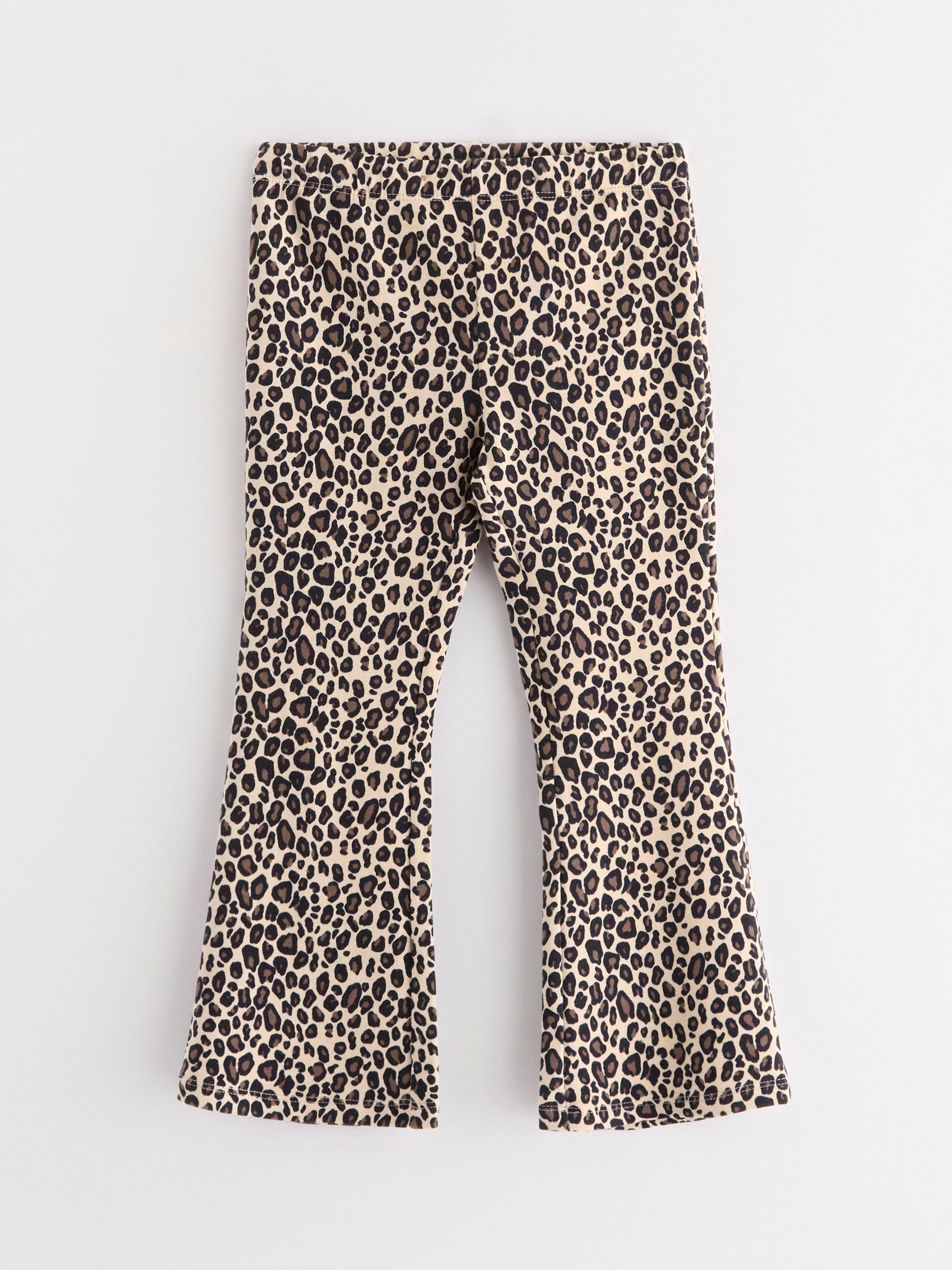 Leggings con interior cepillado, color beige claro.