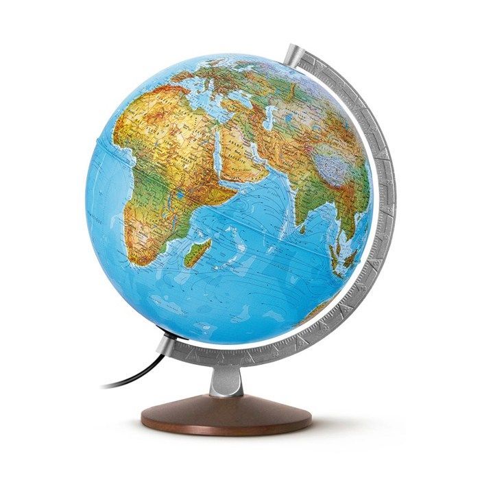 Globes - Nature & Discoveries: Cobalto Illuminated Globe