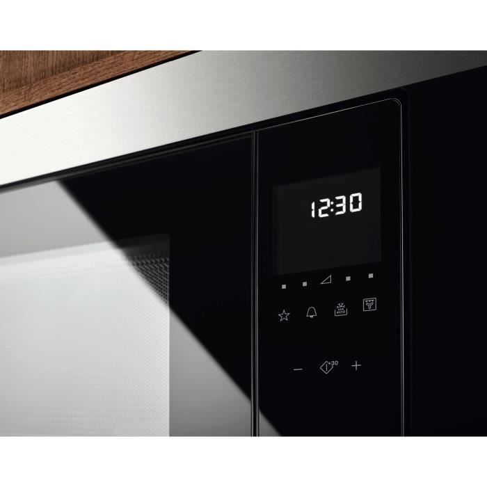 Einbau-Mikrowelle – ELECTROLUX – CMS4253TMX – Fingerabdruckresistenter Edelstahl – 23 l – Grillfunktion – H 388 x B 595 x T 400 mm