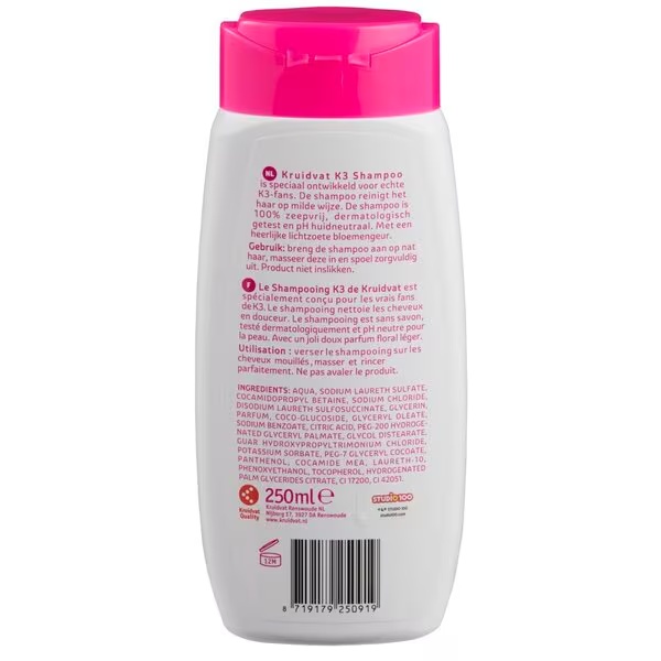 Kruidvat K3 šampūnas<br>250ml