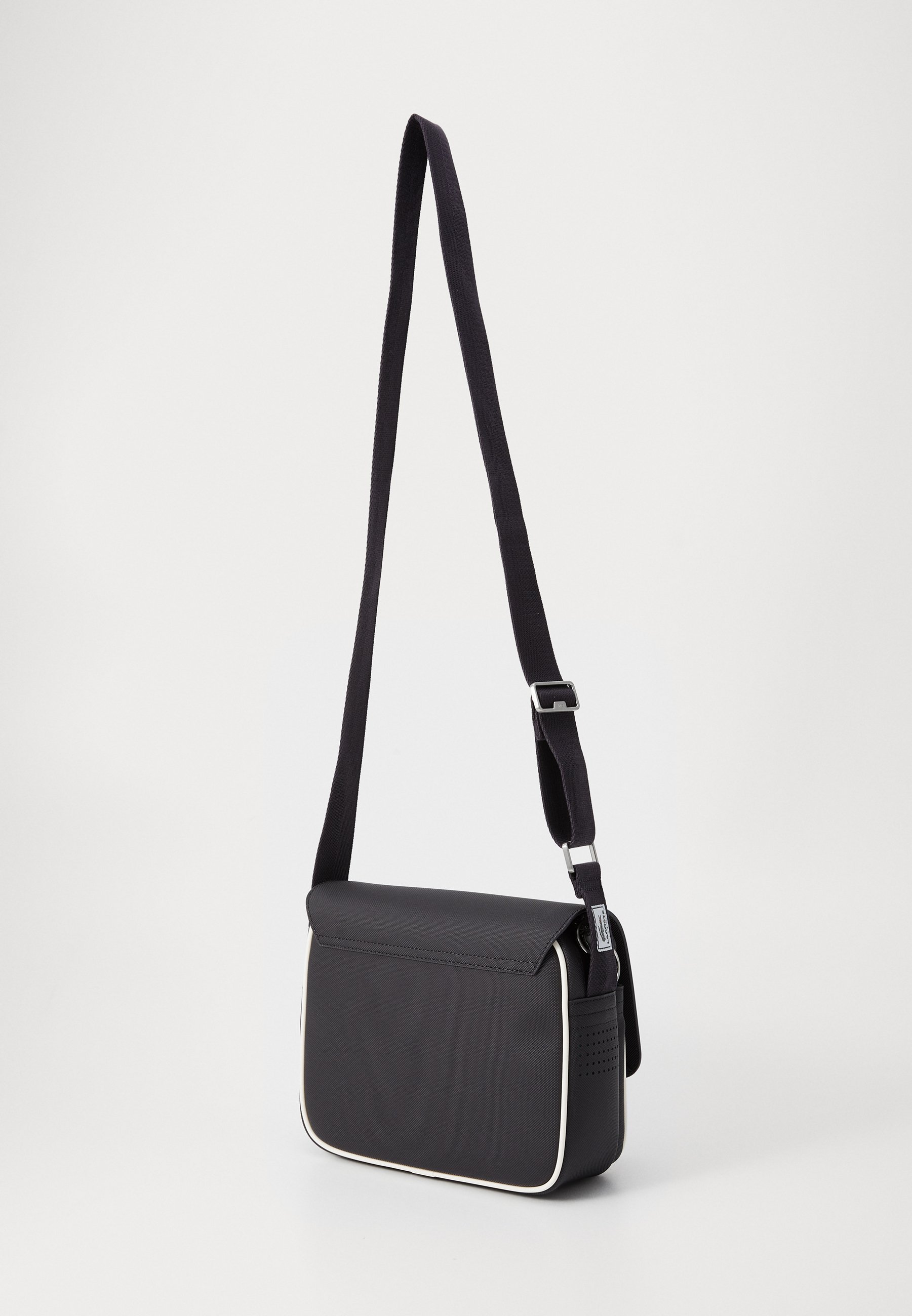 Lacoste MESSENGER BAG UNISEX - Cross body bag - abimes farine