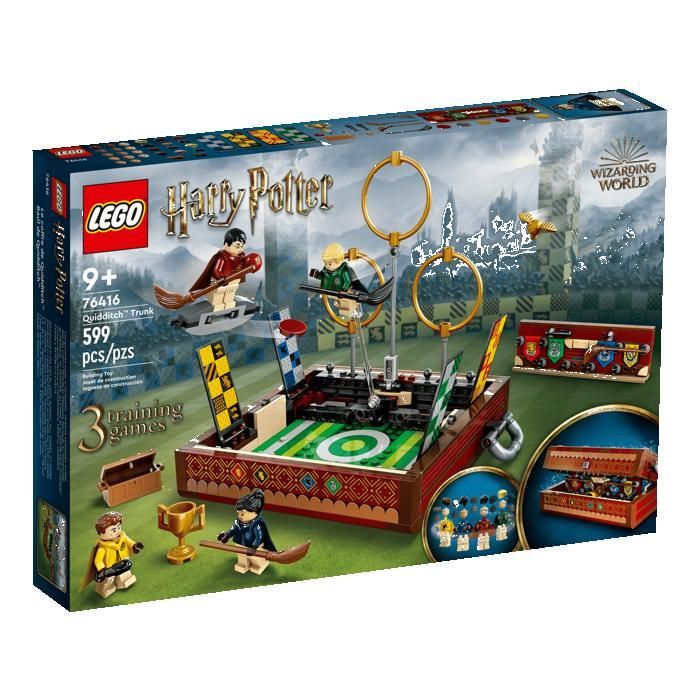 LEGO Harry Potter 76416 La malle de Quidditch™ Cadeaux Jouets Objets de collection 9+
