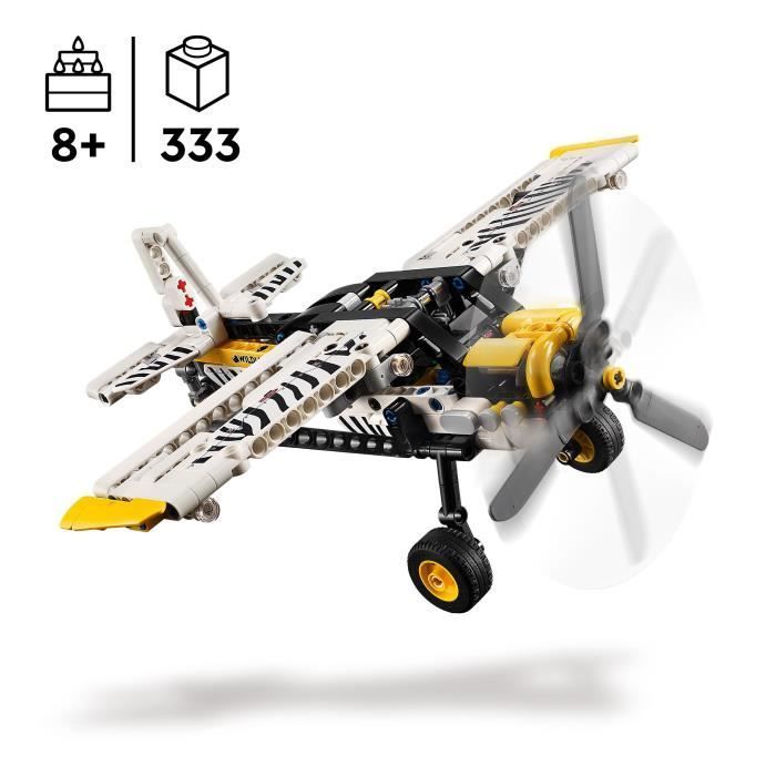 LEGO Technic 42198 Aereo da boscaglia - Set di costruzioni per ragazzi dagli 8 anni in su