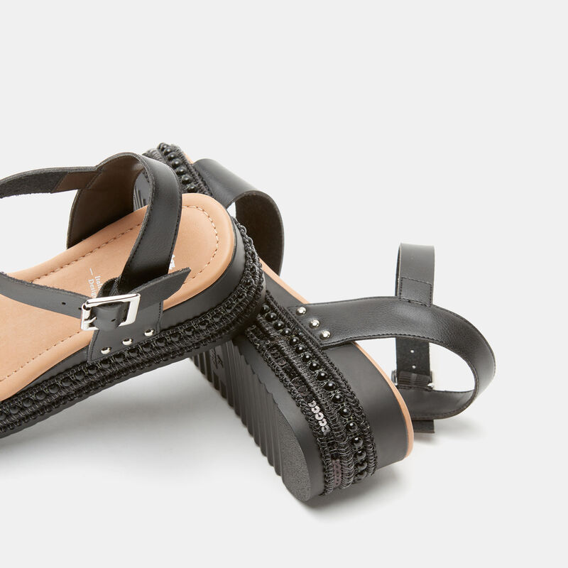 Damsandaler med 5,5 cm platå