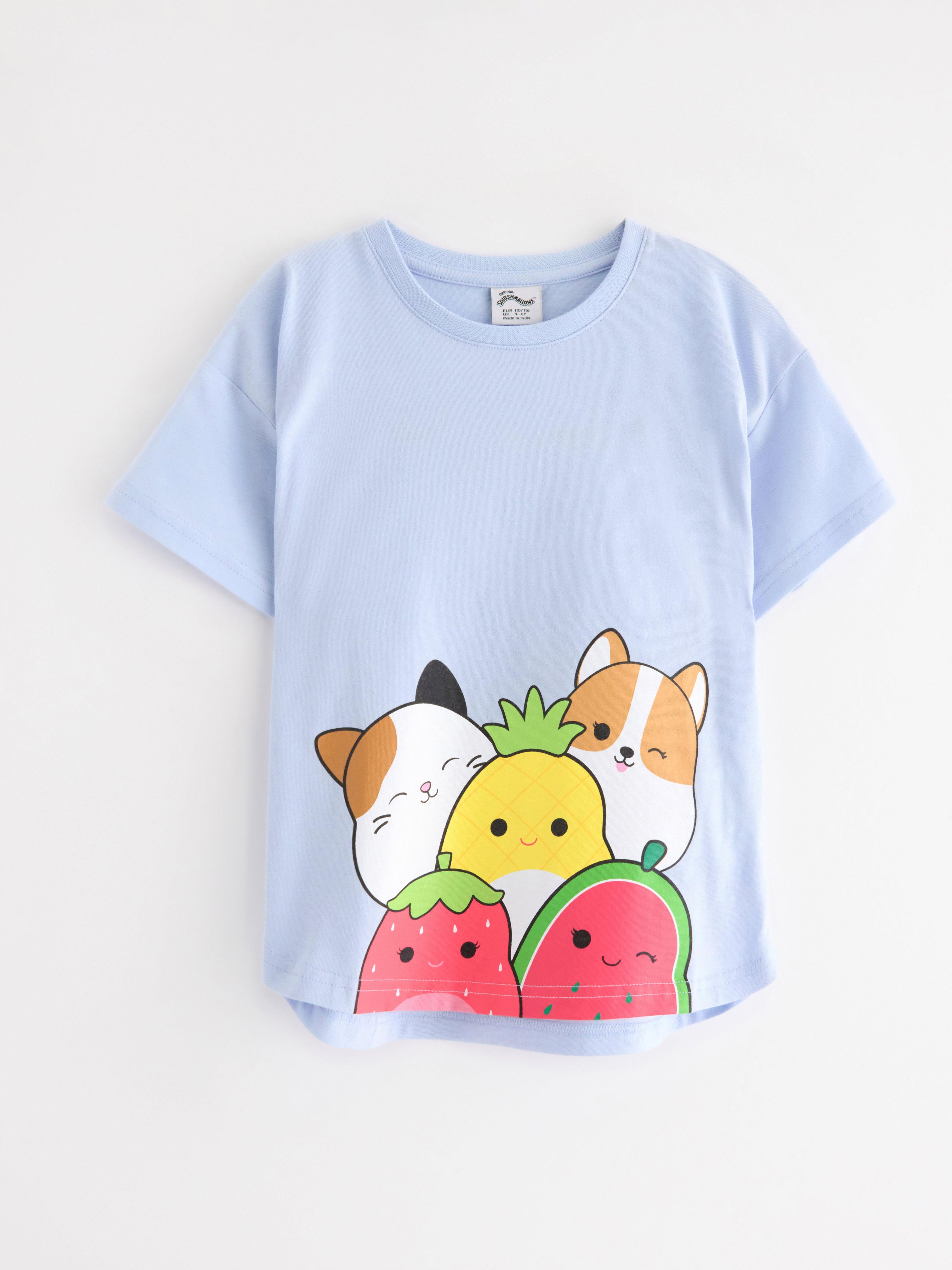 Squishmallows  t-shirt Light Blue