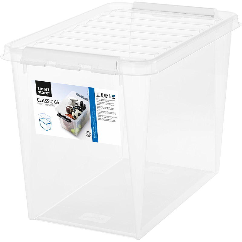 Smartstore Oppbevaringsboks SmartStore™ med lokk 61 liter Home L59 x B39 x H43 cm