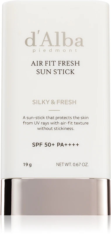 d'Alba Air Fit Fresh Sun Stick nomierinošs saules aizsargkrēms