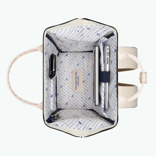 Cabaia Adventurer Großer Cape Town Creme Rucksack