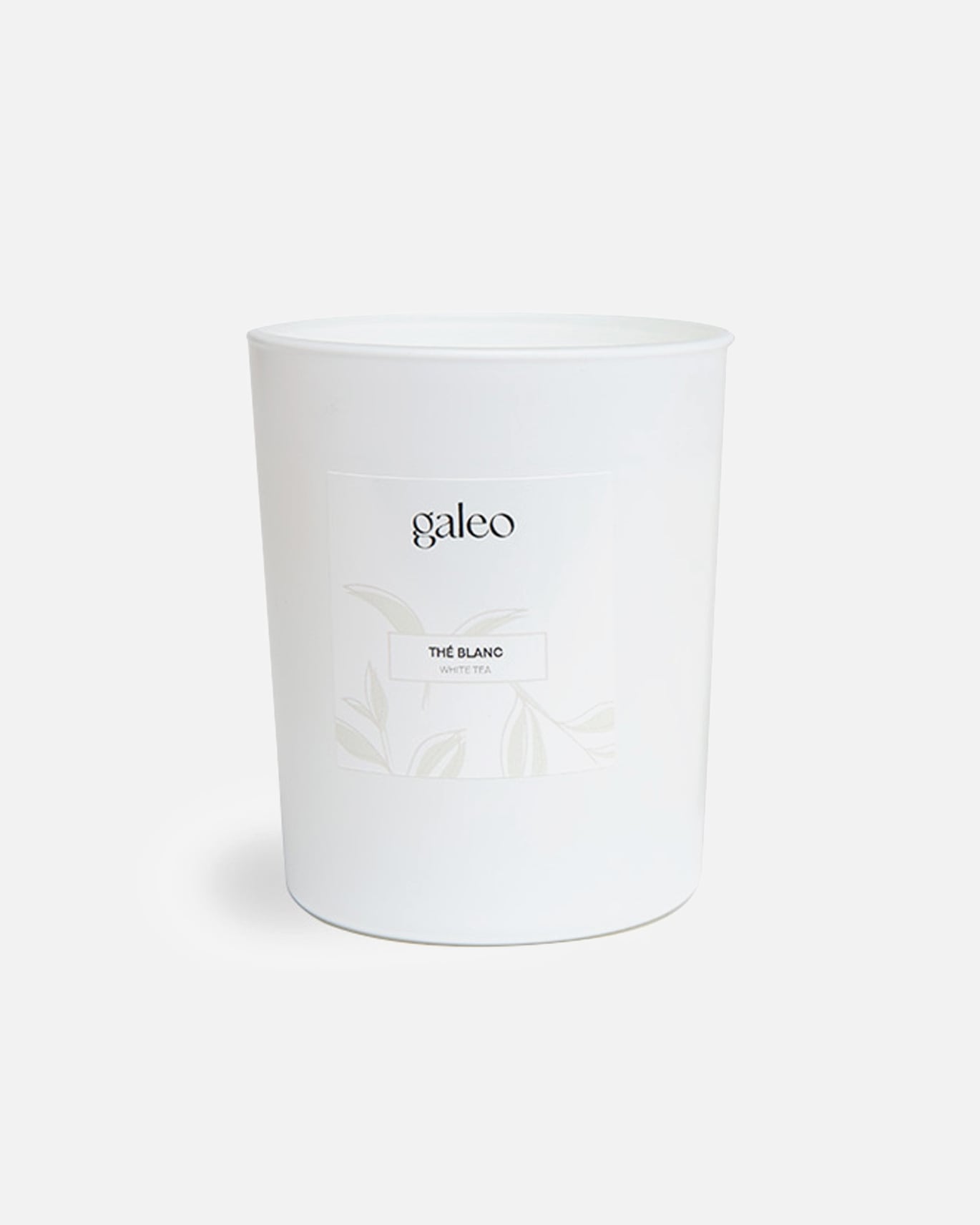 Galeo Bougie naturelle thé blanc