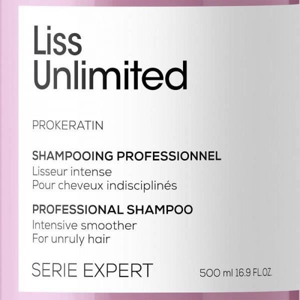 L'Oréal Professionnel Serie Expert Liss Unlimited Intense Smoothing Shampoo 500ml