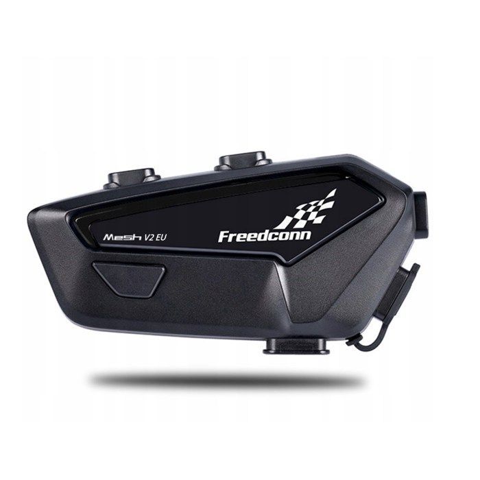 Intercom moto - FREEDCONN - FX Pro V2 EU MESH - Bluetooth 5.0 - Portée 1200 m - Autonomie 12h