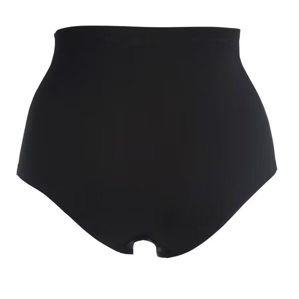 Ženske hlačke Kruidvat Invisible Shape z visokim pasom, črne, velikost L