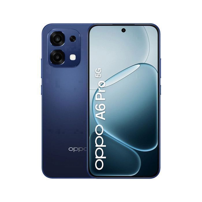 Smartphone 5G - OPPO A6 Pro - 8 GB de RAM - 256 GB - Negro Estelar - Pantalla AMOLED de 6,57
