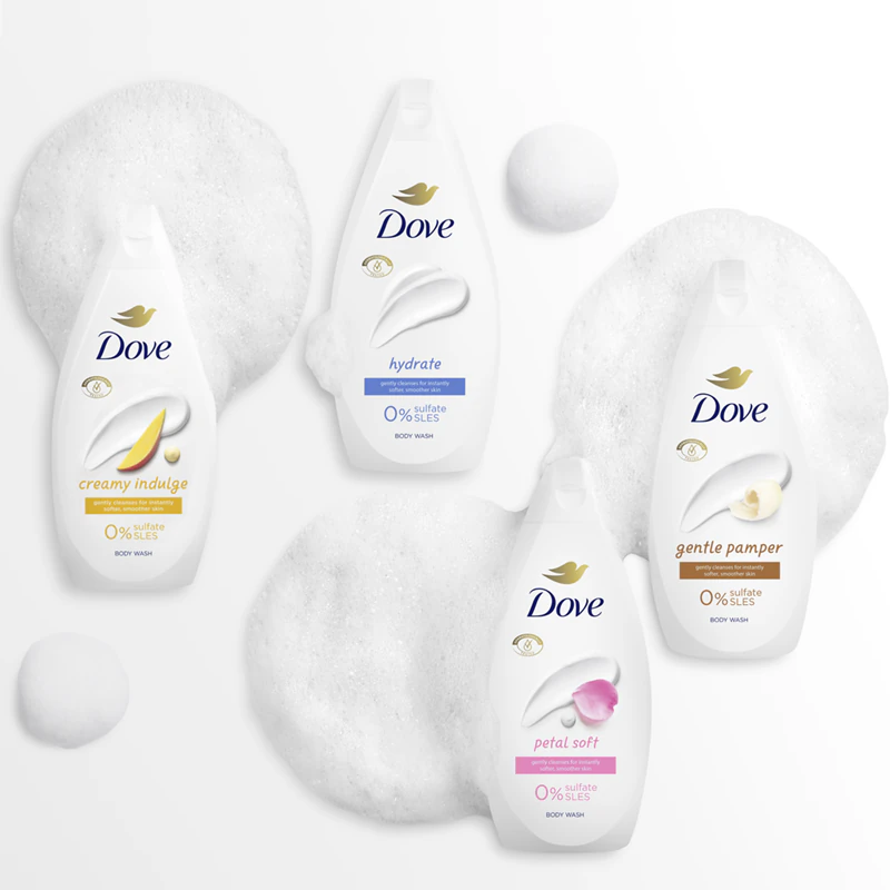 Výživný sprchový gél Dove Indulge