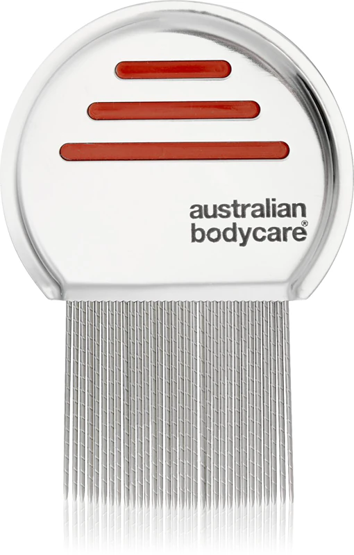 Australische anti-luizenkam voor lichaamsverzorging. Bescherming tegen luizen.